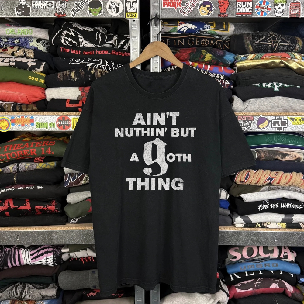 Rare Marilyn Manson Ain't Nuthin' But A Goth Thing , Black Tee
